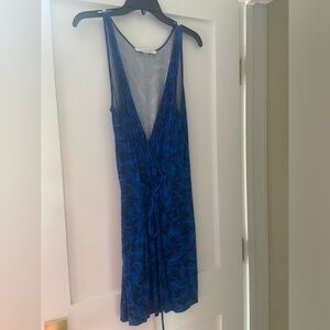 DVF dress. Faux wrap.